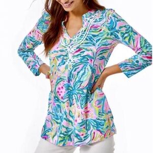 Lilly Pulitzer Multicolor Printed Blouse